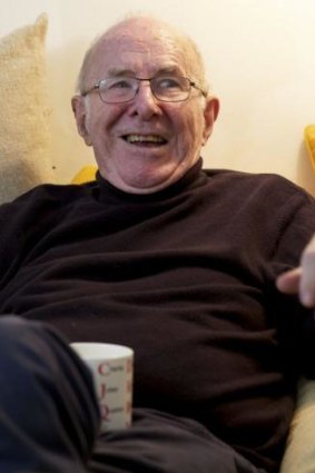 Clive James pictured at his home in Cambridge, England, in 2012.