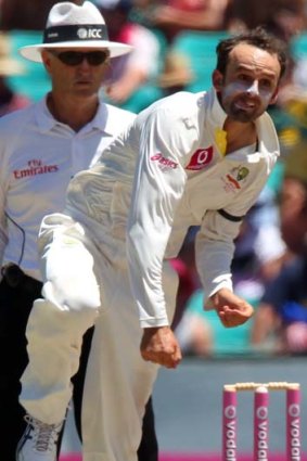 Technique tweak &#8230; Nathan Lyon isn't far away from becoming a world-class Test spinner, according to Ashley Mallett, despite his struggles against Sri Lanka.