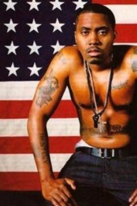 American hip-hop artist Nas.