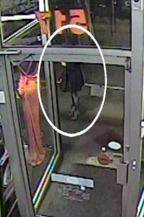 CCTV footage showing Jill Meagher passing Duchess Boutique in Sydney road, Brunswick.