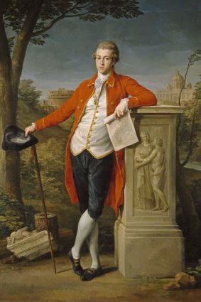 Grand tourist: Francis Basset as depicted by Pompeo Batoni in 1778.