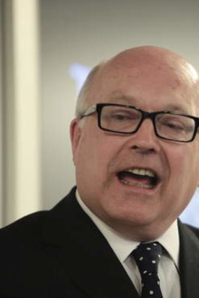 Federal Attorney-General George Brandis.