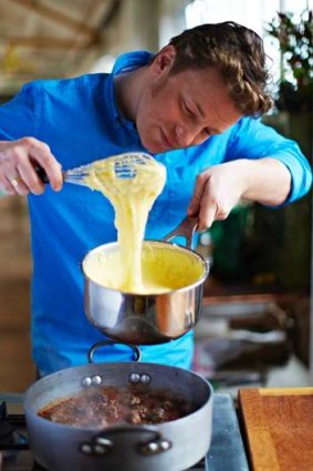 Consistency: Jamie Oliver encourages others to develop and use skills.