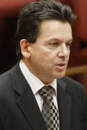 Nick Xenophon . . . tales of abuse.
