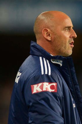 Not putting up with it: Kevin Muscat.