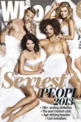 The cover of Who's Sexiest People 2013 edition.