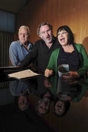 Voices in the Forest rehearsal with Peter Coleman-Wright, Simon O'Neill and Inessa Galante.