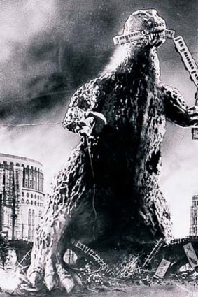 Hitting screens (again) in May next year: <i>Godzilla</i>.