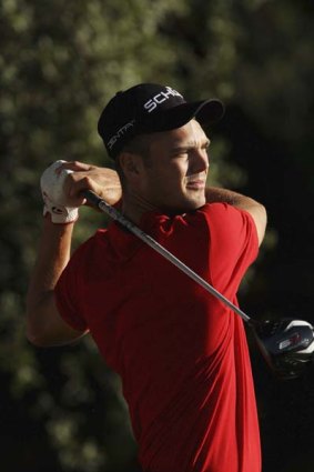 From the clouds . . . German Martin Kaymer could be the new world No.1.