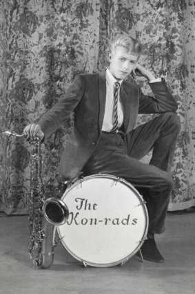 David Bowie during his time with The Kon-rads.