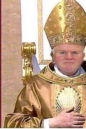 WIN's Stewart Richmond might need to brush up on his Photoshop skills but his desire to be the next Pope can't be questioned.