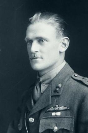 Flying ace ... Keith Park in his Royal Flying Corps uniform in 1917.