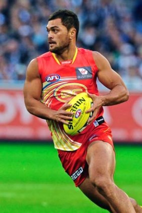 Karmichael Hunt is among three players who have been dumped under the Gold Coast Suns' new-look leadership structure.