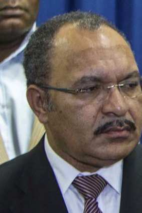 "I would hope that my communications, and those of my family, are not being intercepted by any agency": PNG Prime Minister Peter O'Neill.