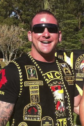 Comanchero national president Mark Buddle.