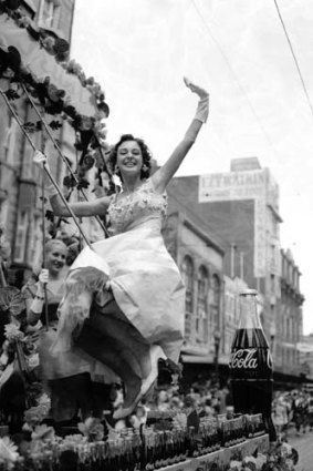 The 1957 Moomba Parade.