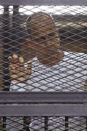 Still in prison: Australian journalist Peter Greste.