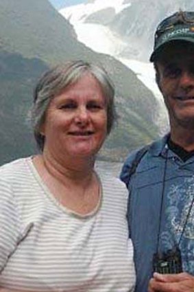 Victims: Queensland couple Catherine and Robert Lawton.