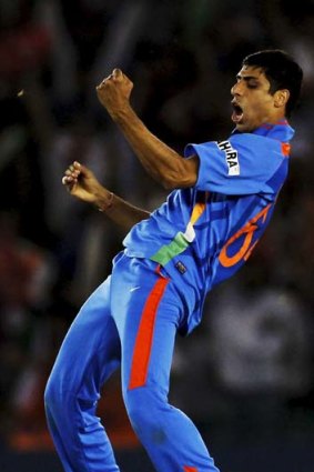 Suspicious &#8230; Ashish Nehra says the pitches are different.