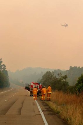 Fires are a natural occurrence: Al Gore recognises local climate conditions, but warns under climate change they are exacerbated.