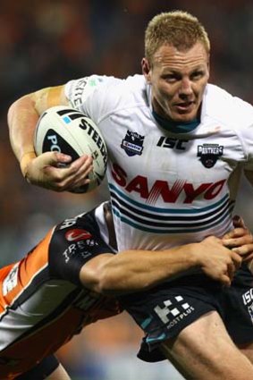 Cronulla-bound? ... Luke Lewis is believed to have agreed to join the Sharks.