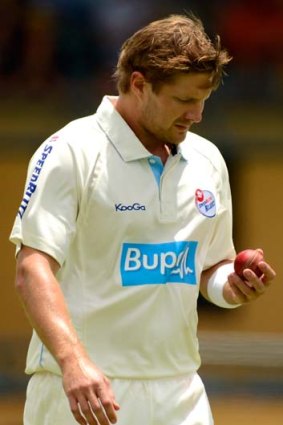 "Batting a long innings can take a lot out of the body. He’s got to make sure he can get through that first and then hopefully he can offer something with the ball as well" ... Mike Hussey on Shane Watson, pictured.