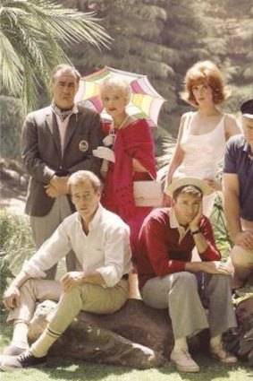 The cast of the television series <i>Gilligan's Island</i>.  