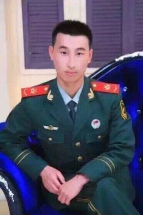 Fallen firefighter Yi Yanrong, who was reportedly recently married.