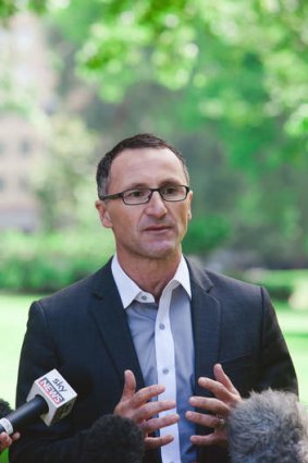 "Clearly, there's an appetite for change": Richard Di Natale.