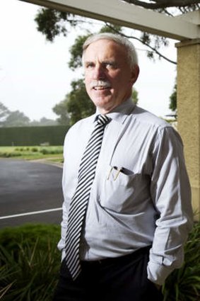 The CEO of Royal Melbourne Golf Club, Paul Rak. RMGC's lease on Sandringham Golf Course ends next year.