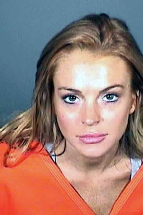 Fail ... a positive drugs test could detain Lindsay Lohan for at least another month.