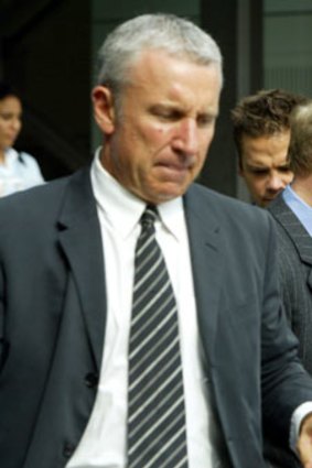 Outgoing News Ltd chairman John Hartigan (left) and News Corporation chairman Rupert Murdoch. <i>Photo: Danielle smith</i>