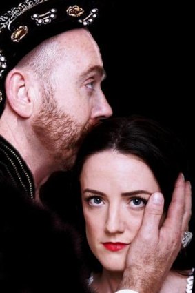 Michael Heap as Henry VIII and Jenna Robertson as Anne Boleyn.
