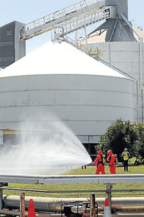 Gas leaks and production problems: Orica's Kooragang Island plant.