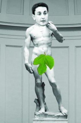 Michelangelo's masterpiece David.