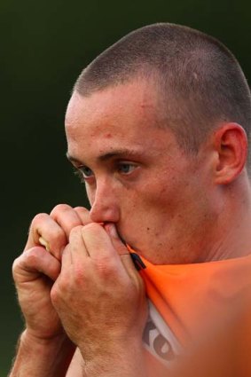 Angst: Tom Scully, the Melbourne defector.