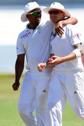 The South African challenge: Vernon Philander and Dale Steyn.