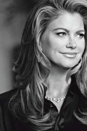 "I had the look of the moment: the monobrow was in and I had one big eyebrow" … Kathy Ireland.