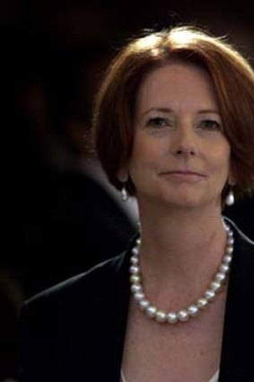 'A good woman' ... Prime Minister Julia Gillard.