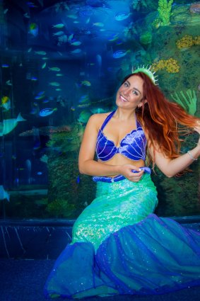 The Little Mermaid: Mikalya Williams as Ariel.