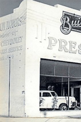 The way we were: Preston Motors was founded in 1912.