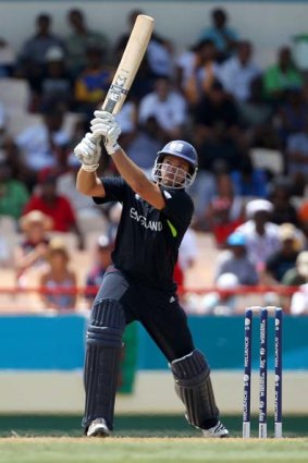 Michael Lumb of England in action during the semi final of the ICC World Twenty20.