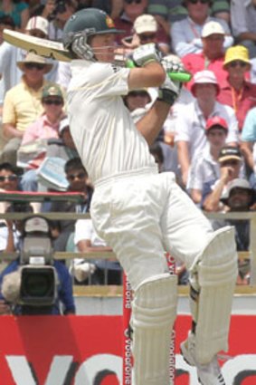 Over and out ... skipper Ricky Ponting.
