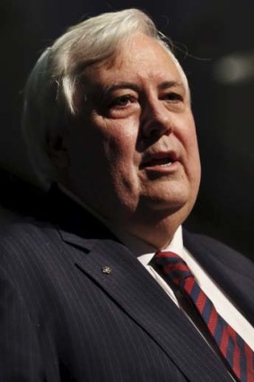 Calling for Dr Laing to resign: Clive Palmer.