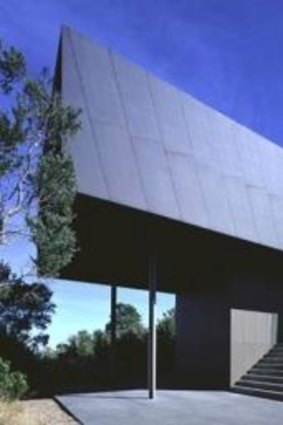 Plane thinking: The John Denton holiday home at Cape Schanck, which won the architecture profession’s highest residential accolade, the Robin Boyd Award, in 2000.