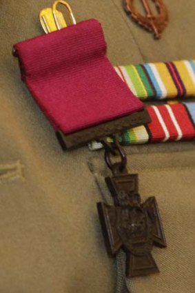 Awarded for valour ... Corporal Daniel Keighran's Victoria Cross.