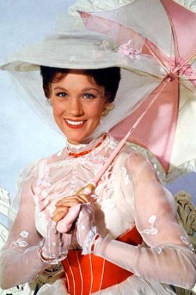 Julie Andrews in <em>Mary Poppins</em>.