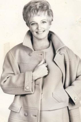 Leading the way: Nancy McDonald in her days with the Australian Wool Board.