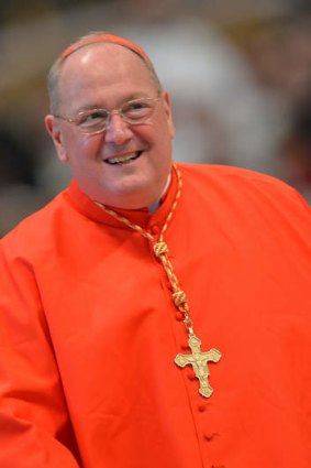 US cardinal Timothy Michael Dolan.