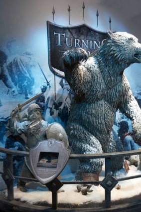 Display from <i>The Chronicles of Narnia – The Exhibition</i>.